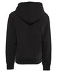 Next Level Apparel Youth Fleece Pullover Hooded Sweatshirt BLACK OFBack