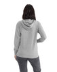 Next Level Apparel Unisex Laguna French Terry Pullover Hooded Sweatshirt HTH GRY/ HTH GRY ModelBack