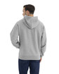 Next Level Apparel Unisex Heavyweight Pullover Hooded Sweatshirt HEATHER GRAY ModelBack