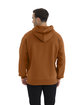 Next Level Apparel Unisex Heavyweight Pullover Hooded Sweatshirt CLAY ModelBack