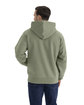 Next Level Apparel Unisex Heavyweight Pullover Hooded Sweatshirt LIGHT OLIVE ModelBack