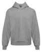 Next Level Apparel Unisex Heavyweight Pullover Hooded Sweatshirt HEATHER GRAY OFFront