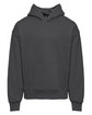 Next Level Apparel Unisex Heavyweight Pullover Hooded Sweatshirt GRAPHITE BLACK OFFront