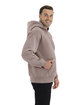 Next Level Apparel Unisex Heavyweight Pullover Hooded Sweatshirt SHITAKE ModelSide