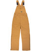 Berne Men's Slab Unlined Duck Bib Overall BROWN DUCK_32 FlatFront