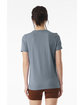 Bella + Canvas Ladies' Relaxed Jersey Short-Sleeve T-Shirt VINTAGE DENIM ModelBack