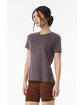 Bella + Canvas Ladies' Relaxed Jersey Short-Sleeve T-Shirt PURPLE STORM ModelSide