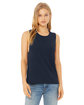 Bella + Canvas Ladies' Flowy Scoop Muscle Tank  