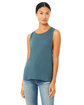 Bella + Canvas Ladies' Flowy Scoop Muscle Tank  