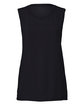 Bella + Canvas Ladies' Flowy Scoop Muscle Tank MIDNIGHT OFFront