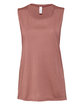 Bella + Canvas Ladies' Flowy Scoop Muscle Tank MAUVE OFFront