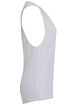 Bella + Canvas Ladies' Flowy Scoop Muscle Tank WHITE OFSide