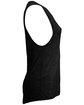 Bella + Canvas Ladies' Flowy Scoop Muscle Tank BLACK HEATHER OFSide