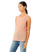 Bella + Canvas Ladies' Flowy Scoop Muscle Tank PEACH ModelQrt