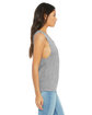 Bella + Canvas Ladies' Flowy Scoop Muscle Tank ATHLETIC HEATHER ModelSide