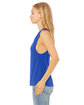 Bella + Canvas Ladies' Flowy Scoop Muscle Tank TRUE ROYAL ModelSide