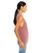 Bella + Canvas Ladies' Flowy Scoop Muscle Tank MAUVE ModelSide