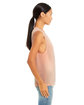 Bella + Canvas Ladies' Flowy Scoop Muscle Tank PEACH ModelSide