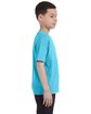 Comfort Colors Youth Midweight T-Shirt LAGOON BLUE ModelSide