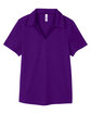 Core365 Ladies' Market Snag Protect Mesh Polo CAMPUS PURPLE FlatFront