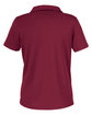 Core365 Ladies' Market Snag Protect Mesh Polo BURGUNDY OFBack