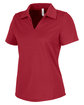 Core365 Ladies' Market Snag Protect Mesh Polo CLASSIC RED OFQrt