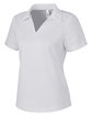 Core365 Ladies' Market Snag Protect Mesh Polo PLATINUM OFQrt