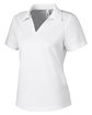 Core365 Ladies' Market Snag Protect Mesh Polo WHITE OFQrt