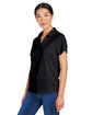 Core365 Ladies' Market Snag Protect Mesh Polo BLACK ModelQrt