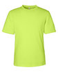 Core365 Unisex Capital Performance T-Shirt SAFETY YELLOW OFFront