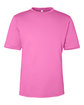 Core365 Unisex Capital Performance T-Shirt CHARITY PINK OFFront