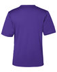 Core365 Unisex Capital Performance T-Shirt CAMPUS PURPLE OFBack