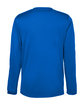 Core365 Unisex Capital Long-Sleeve Performance T-Shirt TRUE ROYAL OFBack