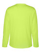 Core365 Unisex Capital Long-Sleeve Performance T-Shirt SAFETY YELLOW OFBack