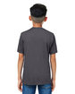 Core365 Youth Capital Performance T-Shirt CARBON ModelBack