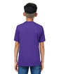 Core365 Youth Capital Performance T-Shirt CAMPUS PURPLE ModelBack