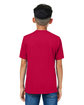 Core365 Youth Capital Performance T-Shirt CLASSIC RED ModelBack