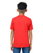 Core365 Youth Capital Performance T-Shirt MARINA RED ModelBack