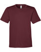 Core365 Youth Capital Performance T-Shirt BURGUNDY OFFront