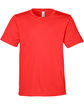 Core365 Youth Capital Performance T-Shirt MARINA RED OFFront