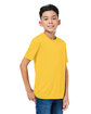 Core365 Youth Capital Performance T-Shirt CAMPUS GOLD ModelQrt