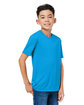 Core365 Youth Capital Performance T-Shirt ELECTRIC BLUE ModelQrt