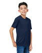 Core365 Youth Capital Performance T-Shirt CLASSIC NAVY ModelQrt