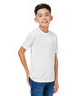 Core365 Youth Capital Performance T-Shirt WHITE ModelQrt