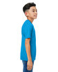 Core365 Youth Capital Performance T-Shirt ELECTRIC BLUE ModelSide