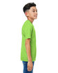 Core365 Youth Capital Performance T-Shirt ACID GREEN ModelSide