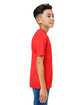 Core365 Youth Capital Performance T-Shirt MARINA RED ModelSide