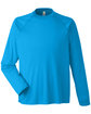 Core365 Unisex Ultra UVP Marina Raglan T-Shirt ELECTRIC BLUE OFFront