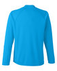 Core365 Unisex Ultra UVP Marina Raglan T-Shirt ELECTRIC BLUE OFBack