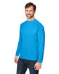 Core365 Unisex Ultra UVP Marina Raglan T-Shirt ELECTRIC BLUE ModelQrt